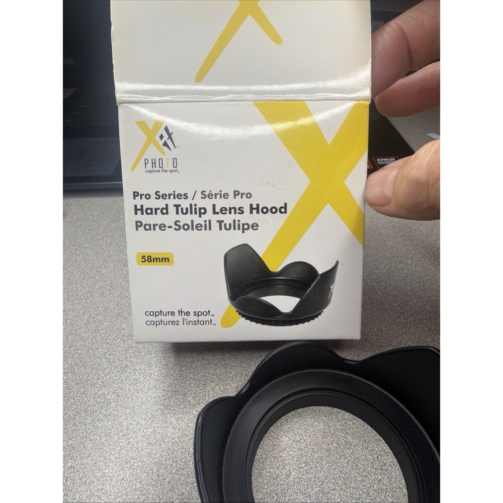 Pro Series Hard Tulip Lens Hood 58mm